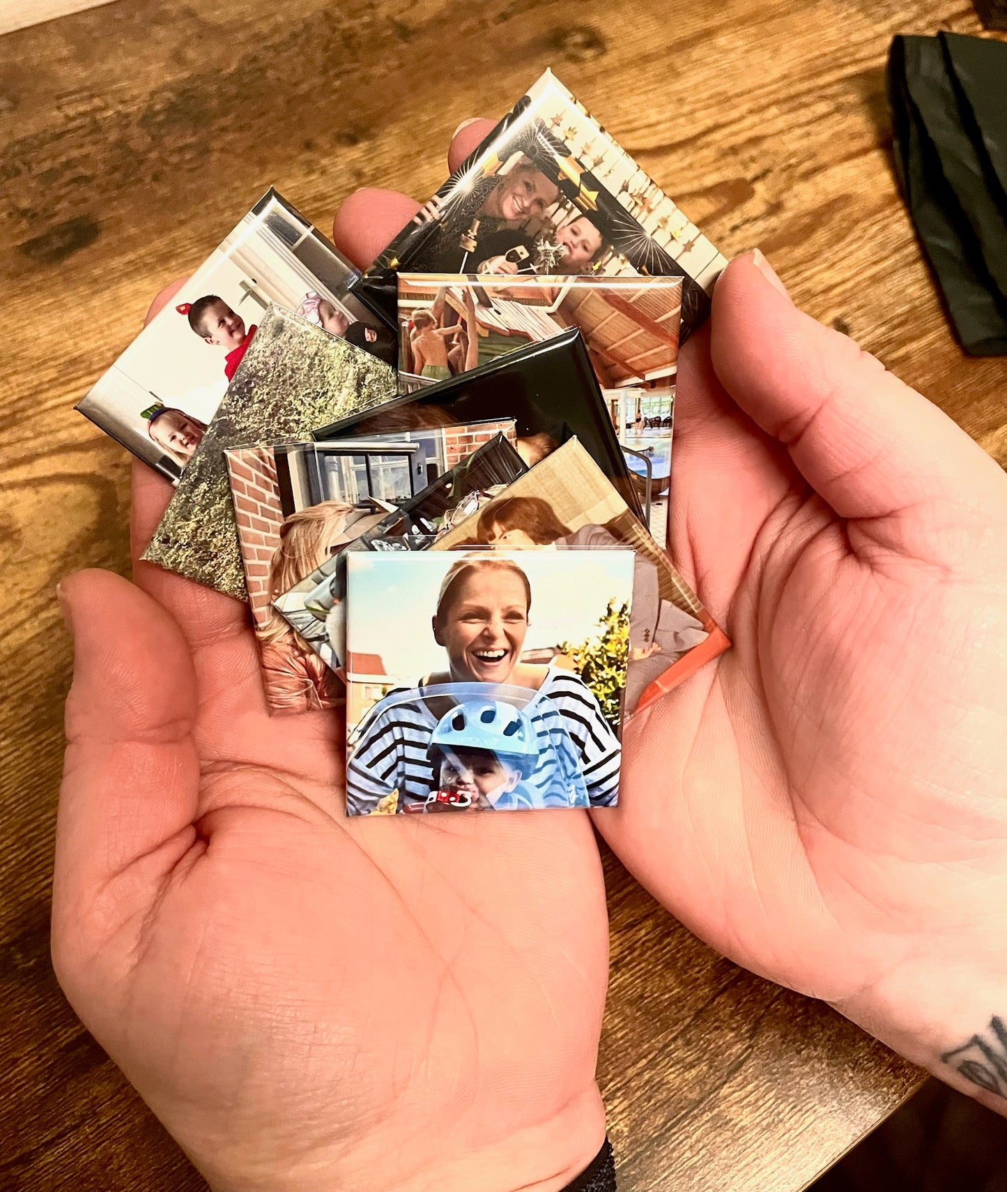 Set van 9 magneten 50x50 mm