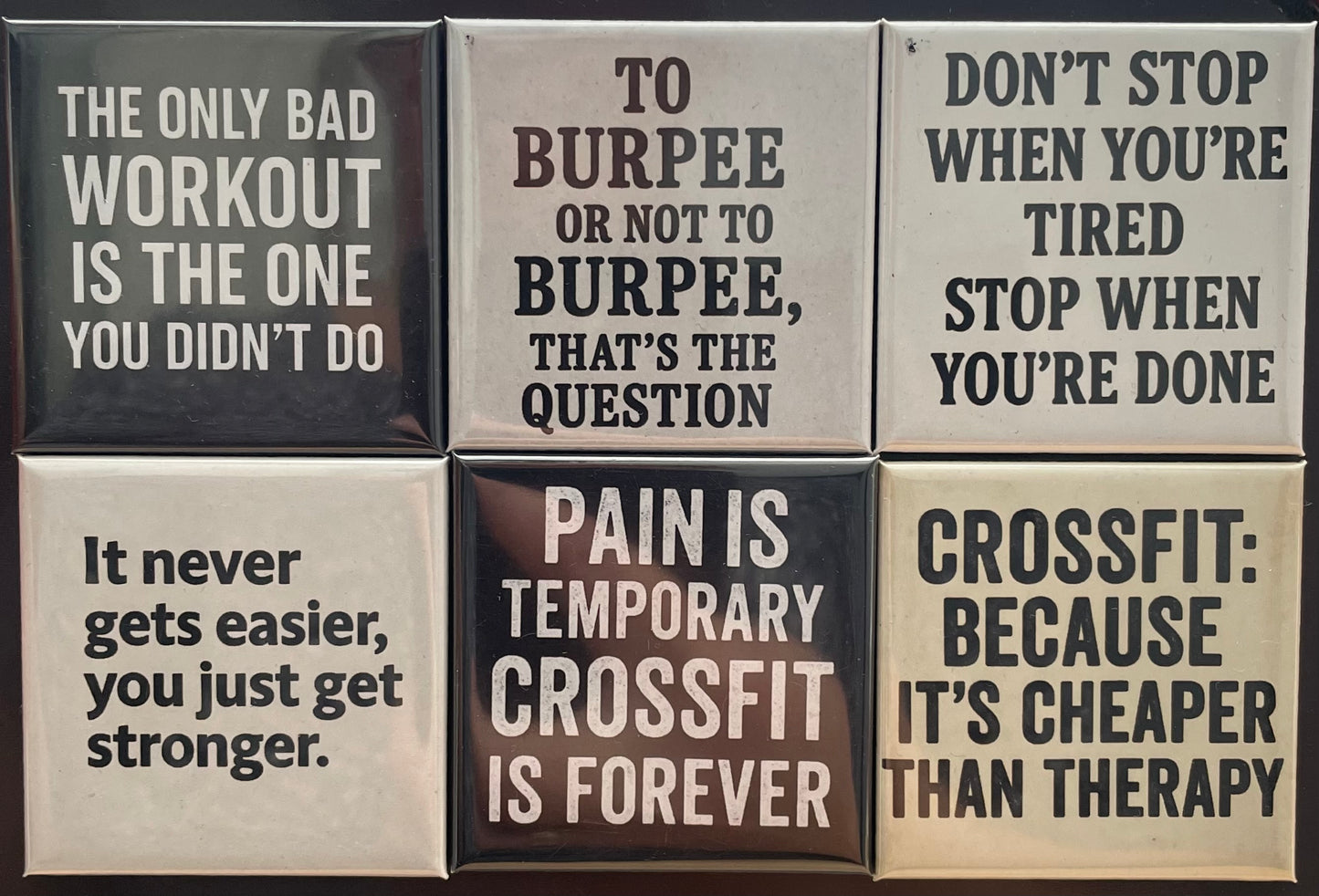 Crossfit quotes set engels