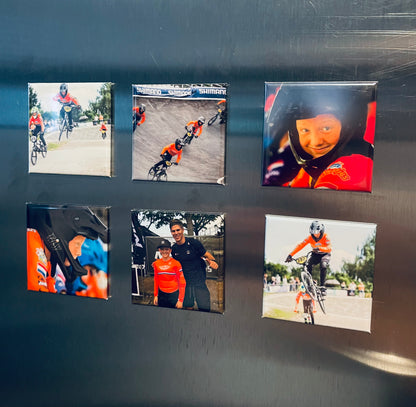 Set van 6 magneten 50x50 mm