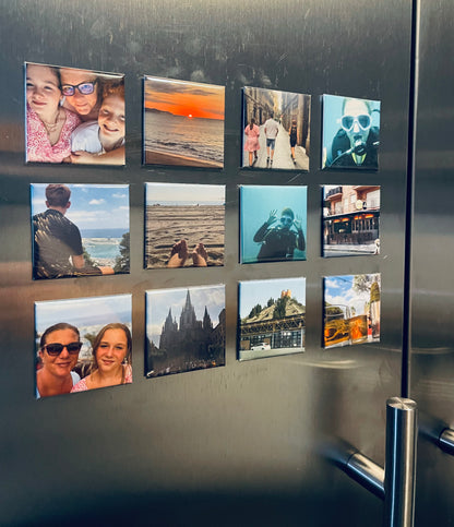 Set van 12 magneten 50x50 mm