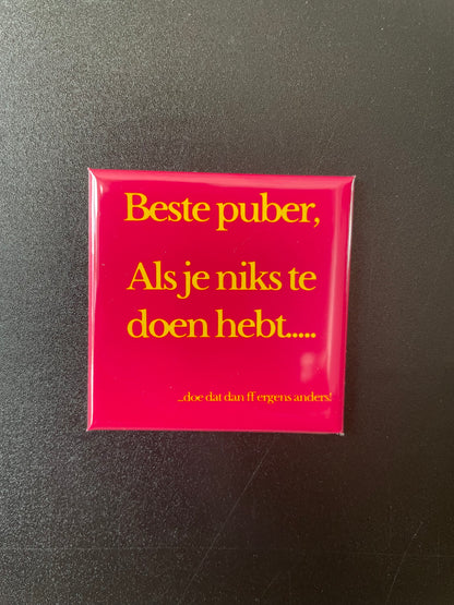Personalized magnets 50x50 mm